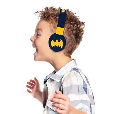 Batman Headphones 2-in-1 Bluetooth & Wired with Mic & Button Control image 1