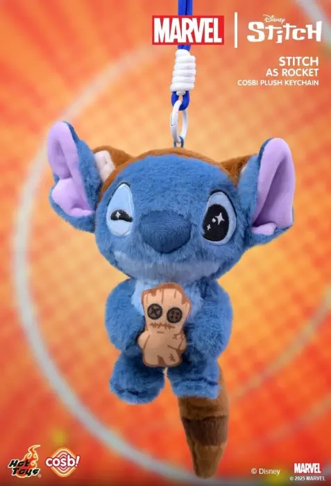 Marvel x Disney Stitch Series Plush Keychain Collection  image 1