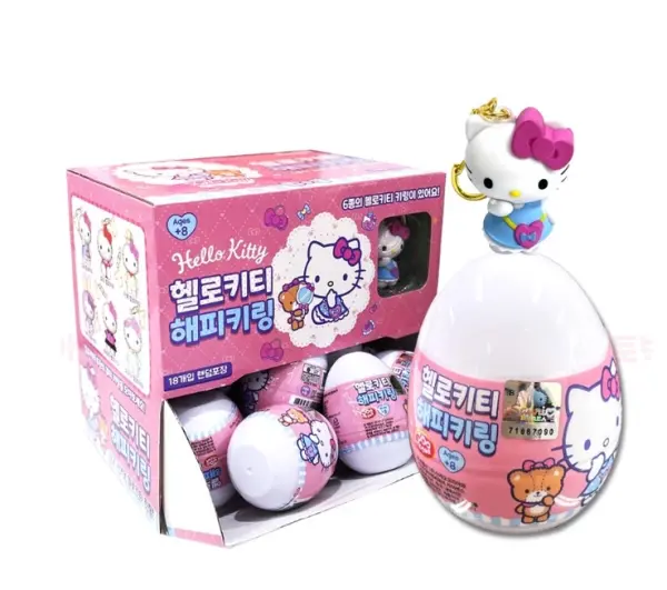 Sanrio Hello Kitty Happy Keychain Blind Capsule image 0