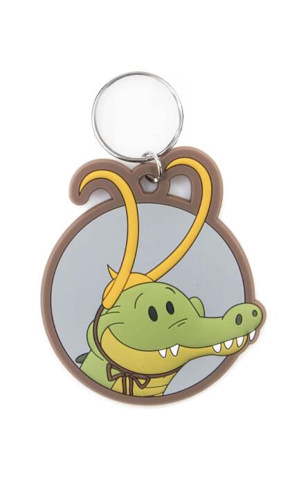 LOKI - Alligator Loki - Rubber Keychain image 0