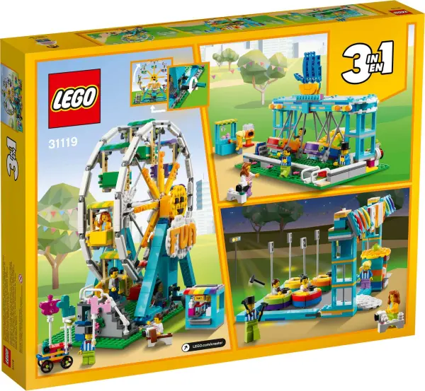 LEGO  Ferris Wheel is a Creator 3-in-1 image 4