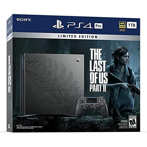 PlayStation 4 Pro 1TB Limited Edition The Last of Us Part 2 Console image 0