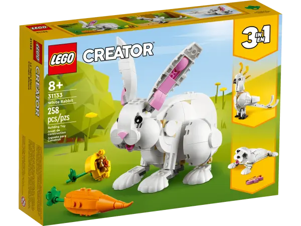 LEGO Creator 3 in 1 White Rabbit Set image 0