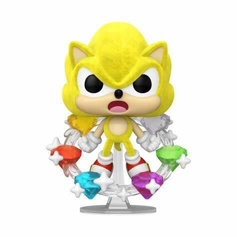 FUNKO POP: SUPER SONIC WITH EMERALDS FIGURE (COMFEST LIMITED EDITION 2025) image 0