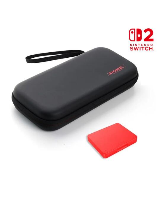 Nintendo Switch 2 Console Carrying Case Travel Zipper Storage Bag with Game Card Storage Box image 0
