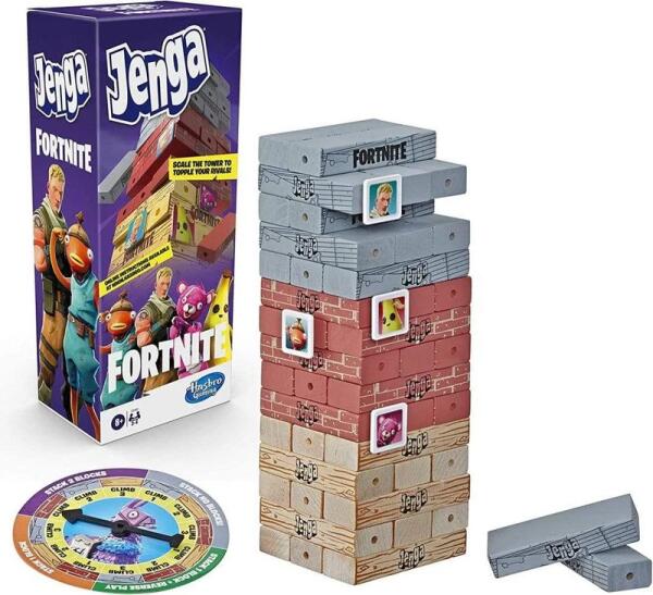 HASBRO - 45 Pcs Stacking Tower Fortnite Edition image 0