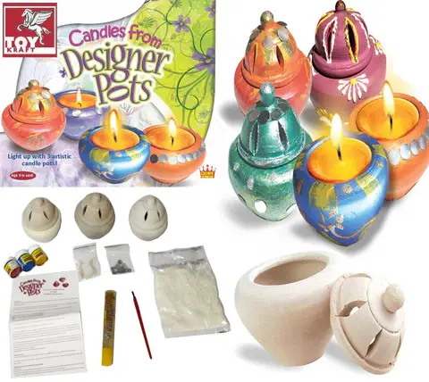 Candles From Designer Pot image 0