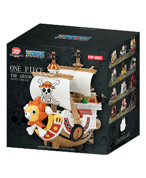 Pop Mart Blind Box - One Piece The Grand Line Model Vehicles Series (Random 1pcs) image 1
