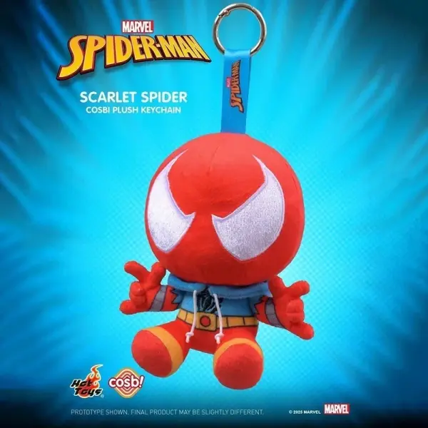 Marvel Spider-Man Series Plush Keychain Collection image 3
