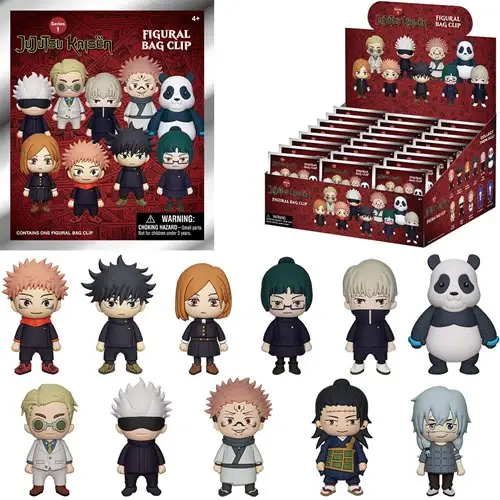 Jujutsu Kaisen Series Bag Clip Random Packfrom Crunchyroll image 2