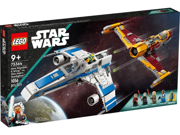 LEGO® Star Wars™ New Republic E-Wing vs. Shin Hati's Starfighter image 0