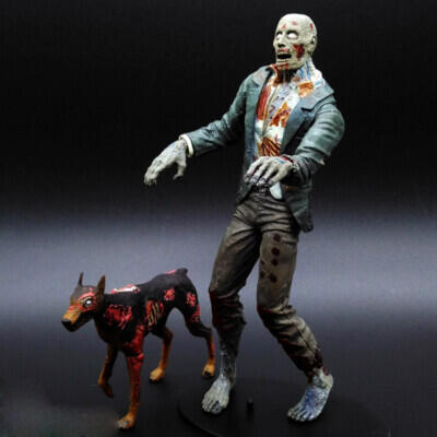 Resident Evil Series 1 Zombie with Dog Action Figure image 4