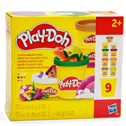 Play-Doh Colorful Garden 9 Pack image 0