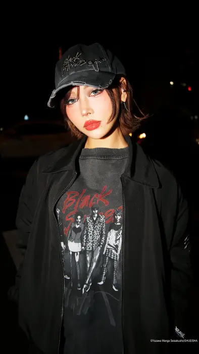 BLACK STONES Cap (with NANA PIN) image 1