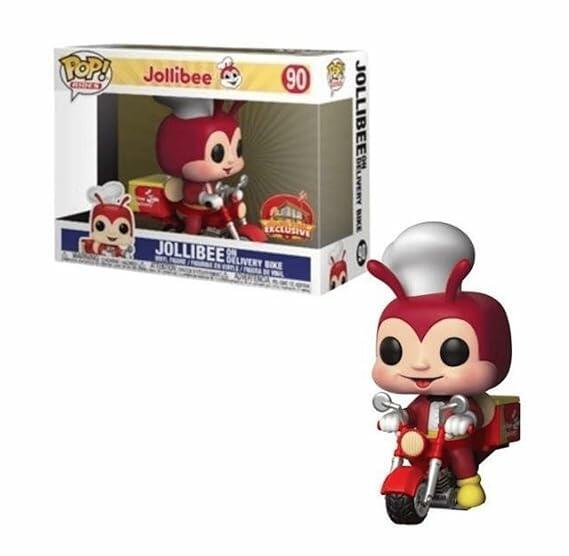 Jollibee Funko Pop! Rides Jollibee (on Delivery Bike) image 0