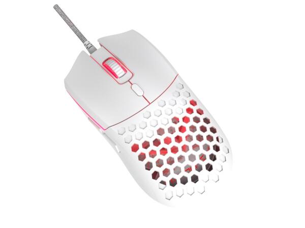 Diamond Star - Wired Gaming Mouse (White) - M22 image 0