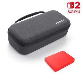Nintendo Switch 2 Console Carrying Case Portable Travel Storage Bag with Game Card Storage Box image 0