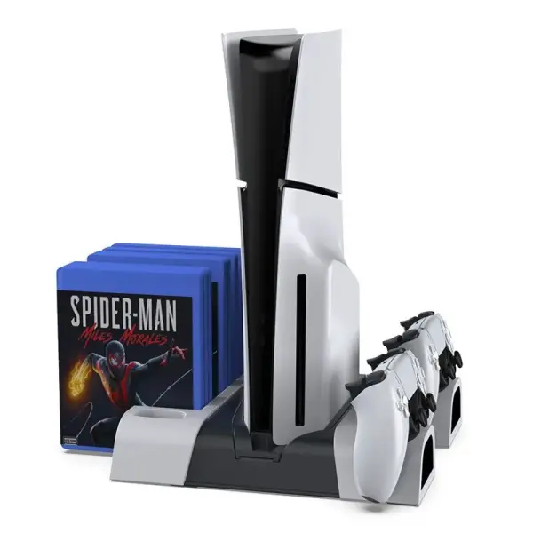 Cooling & Charging Stand for PS5 Disc - PS5 Slim - PS5 Pro image 1