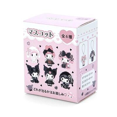 Kuromi and My Melody Moonlit Melokuro Blind Box Keychains image 0