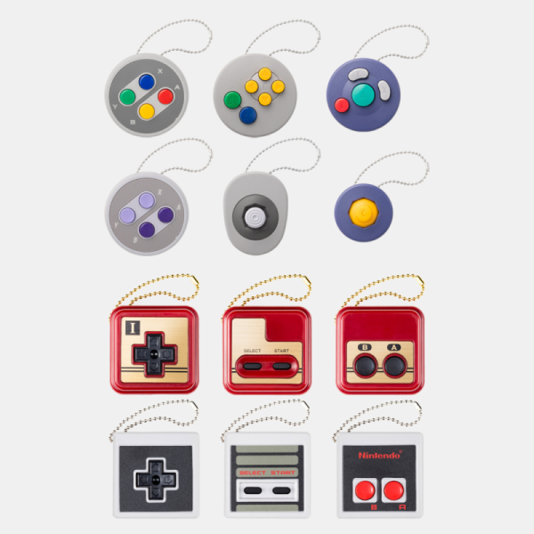 Keychain Controller Button Collection Nintendo Store Exclusive image 1
