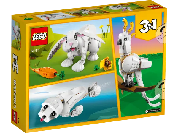 LEGO Creator 3 in 1 White Rabbit Set image 1