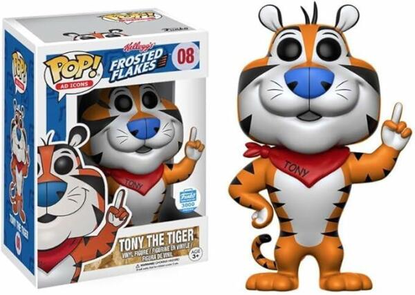 Funko Pop! Ad Icons #08 Frosted Flakes Tony The Tiger LE 3000 (Funko Shop Exclusive) image 0