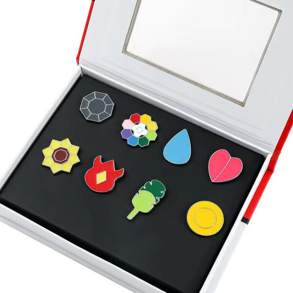 Pokemon Gym Badges Box Collection image 0