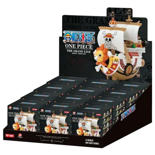 Pop Mart Blind Box - One Piece The Grand Line Model Vehicles Series (Random 1pcs) image 2