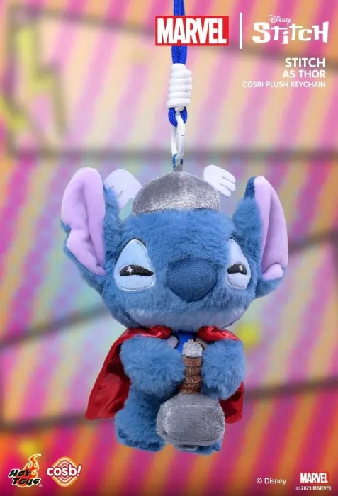 Marvel x Disney Stitch Series Plush Keychain Collection  image 5