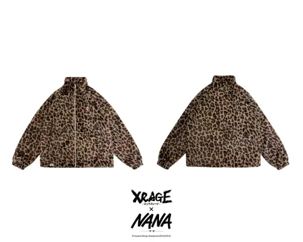 NANA Leopard print Jacket (with Pin) image 0