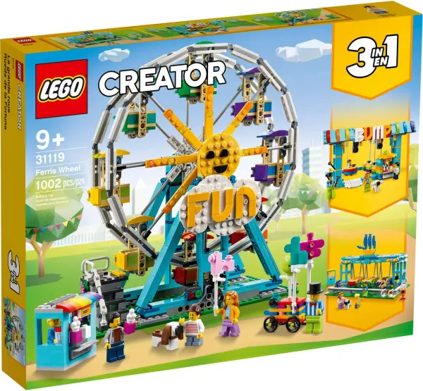 LEGO  Ferris Wheel is a Creator 3-in-1 image 0