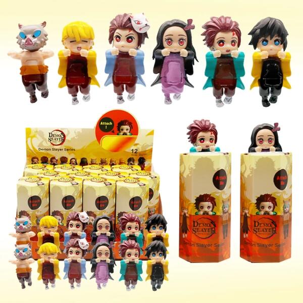 Demon Slayer Series Blind Box Car Decoration image 0