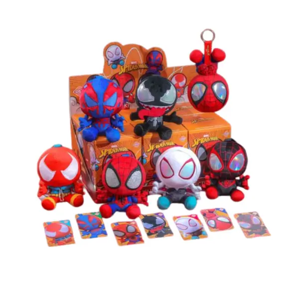 Marvel Spider-Man Series Plush Keychain Collection image 0