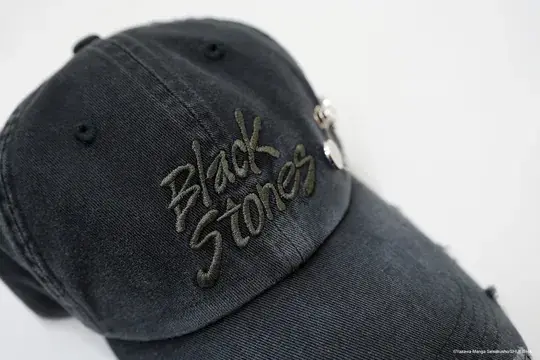 BLACK STONES Cap (with NANA PIN) image 3