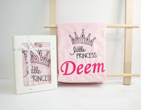  Princess Blanket (With name)  image 0