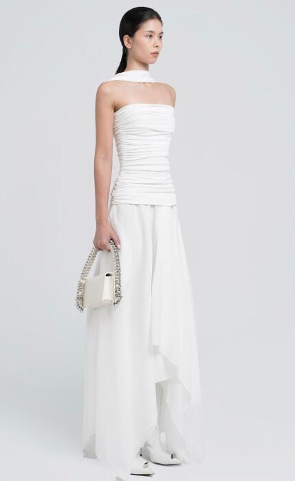 DRESS SKU15 - ابيض - 8 image 1