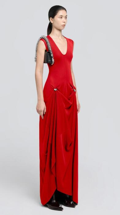 DRESS SKU9 - احمر - 12 image 1
