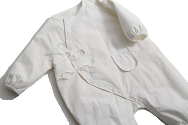 Ophelia ribbon tie onesie image 2