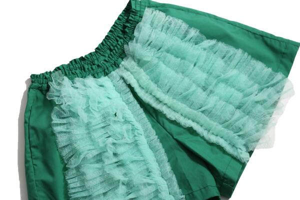 Toula Tiered ruffle short image 5