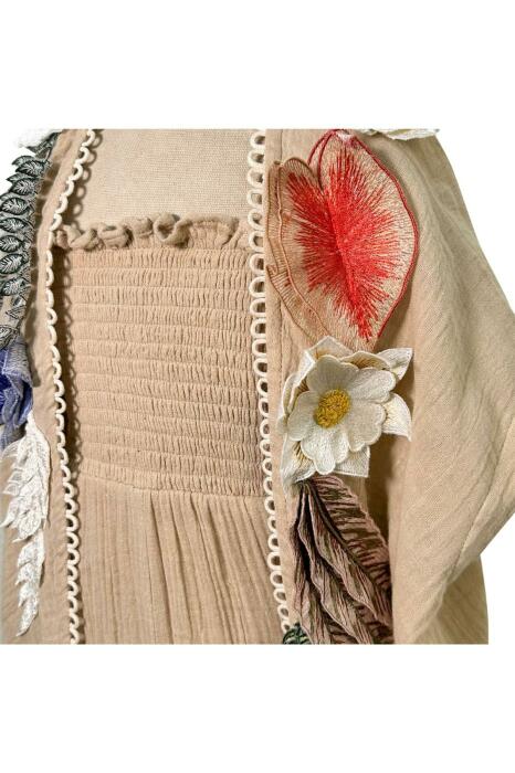 Jumpsuit with flora Cape image 5