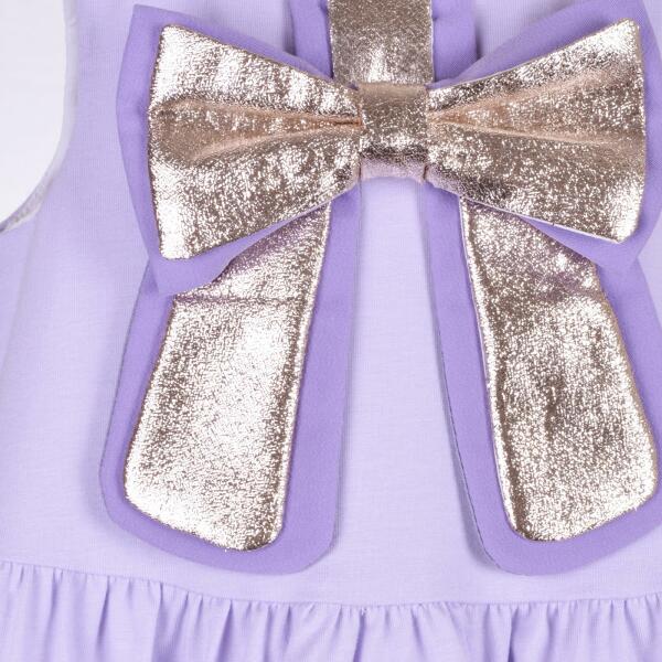 Gilded bow dress & bloomer image 2