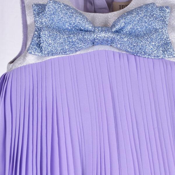 pleated trapeze dress & bloomer image 1
