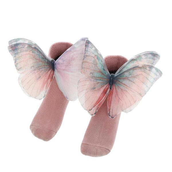 2 BUTTERFLIES SOCKES  image 0