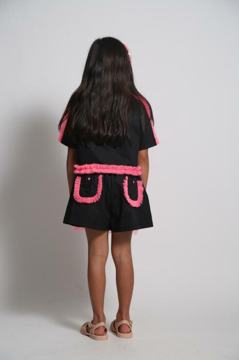 Toula Tiered ruffle short image 1