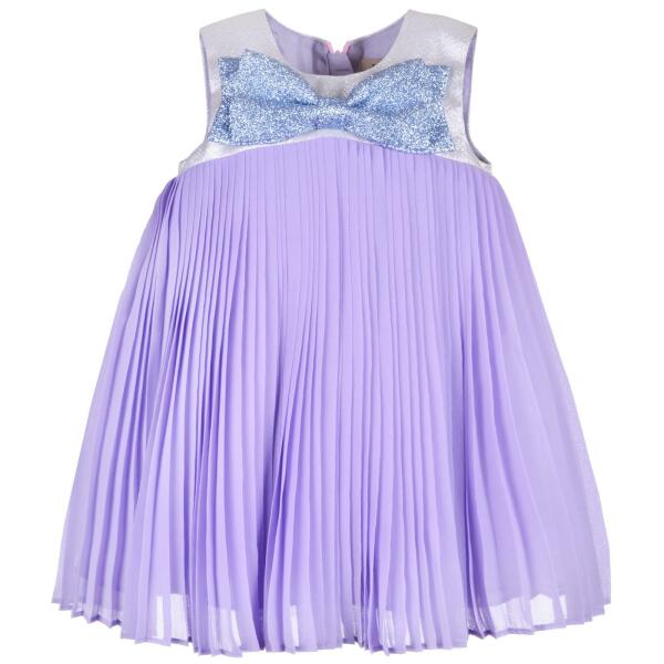 pleated trapeze dress & bloomer image 0