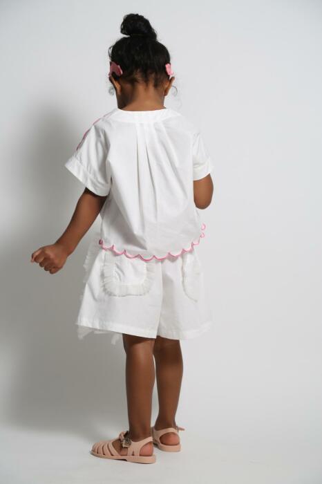 Toula Tiered ruffle short image 12