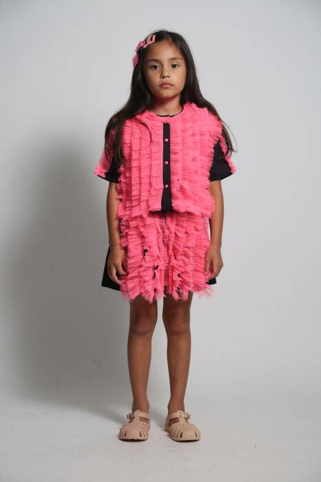 Toula Tiered ruffle short image 0