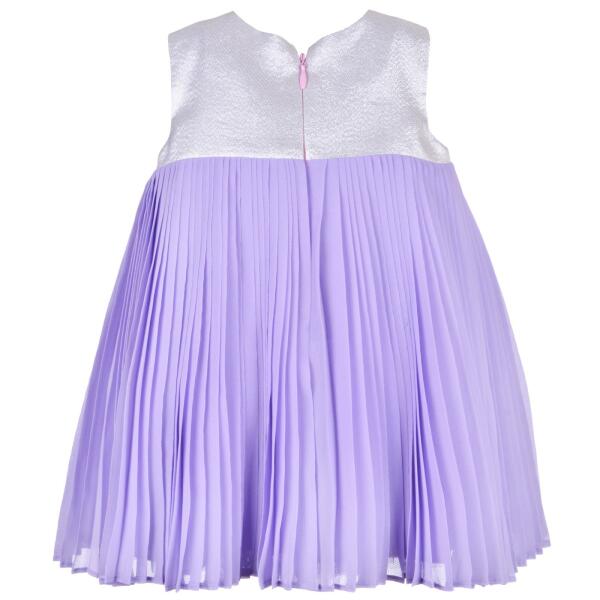 pleated trapeze dress & bloomer image 2