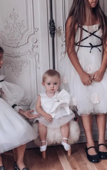 Jackie White Tulle Romper image 1