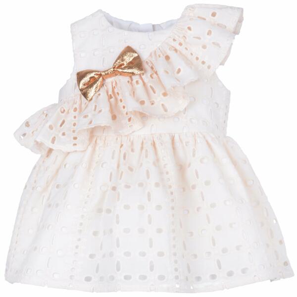 Diagonal Ruffle Bodice Dress bloomer image 0